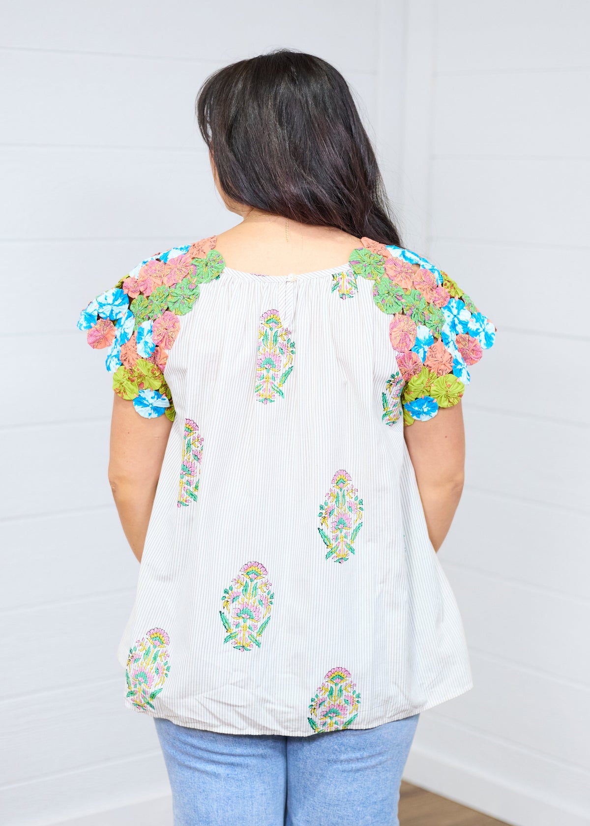 The Asher Top- Stripe