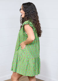 The Collins Dress- Green