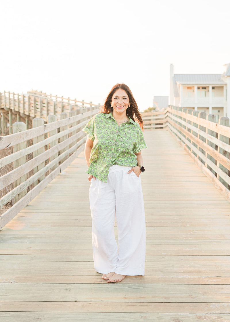 Lifestyle Stevie Green Short Sleeve Top 