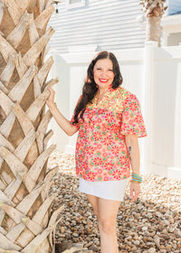 The Reece Top- Floral