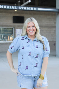 Bailey Top- Purple