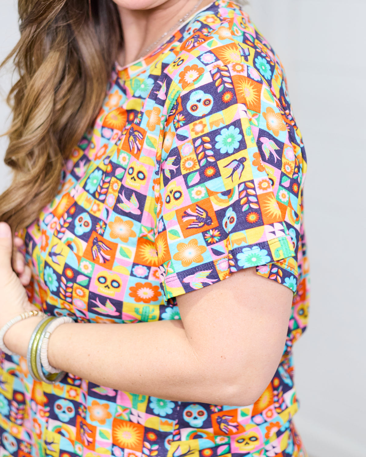 Basic Tee- Sugar Skull Sass