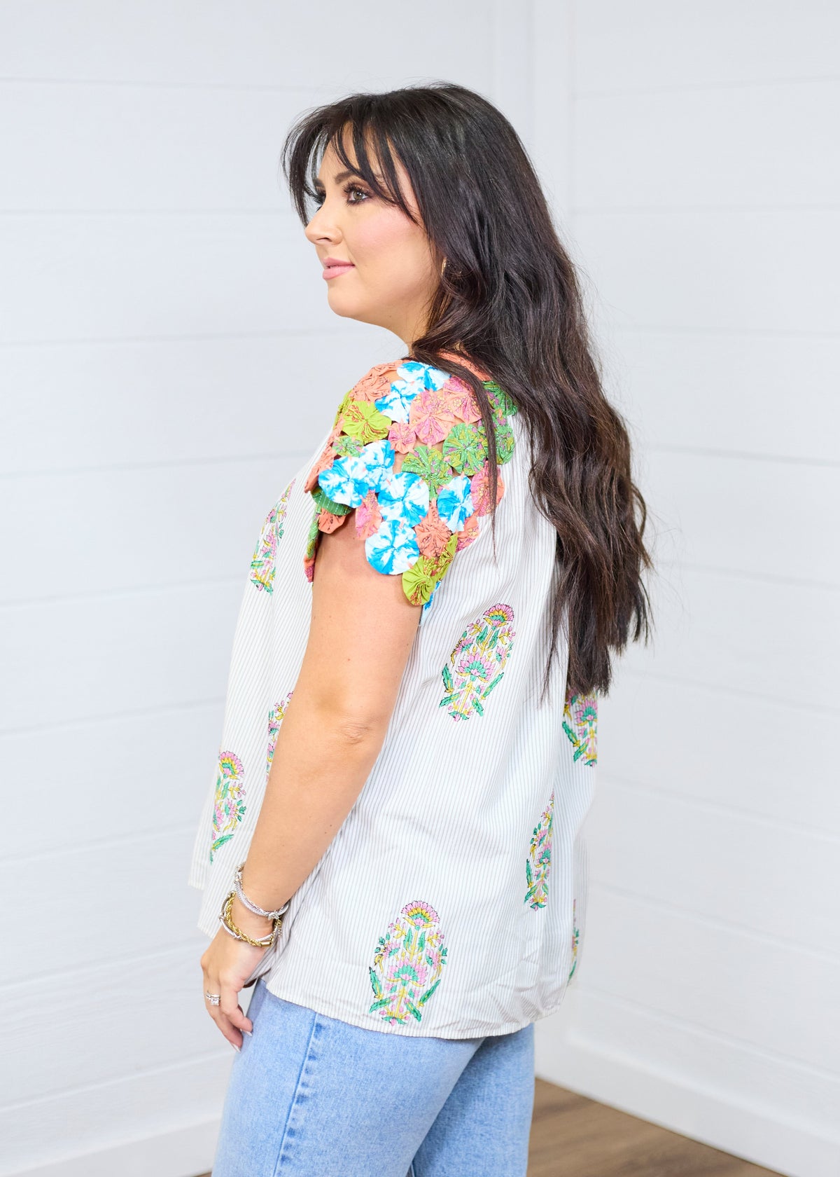 The Asher Top- Stripe