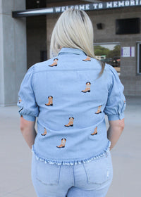Bailey Top- Burnt Orange