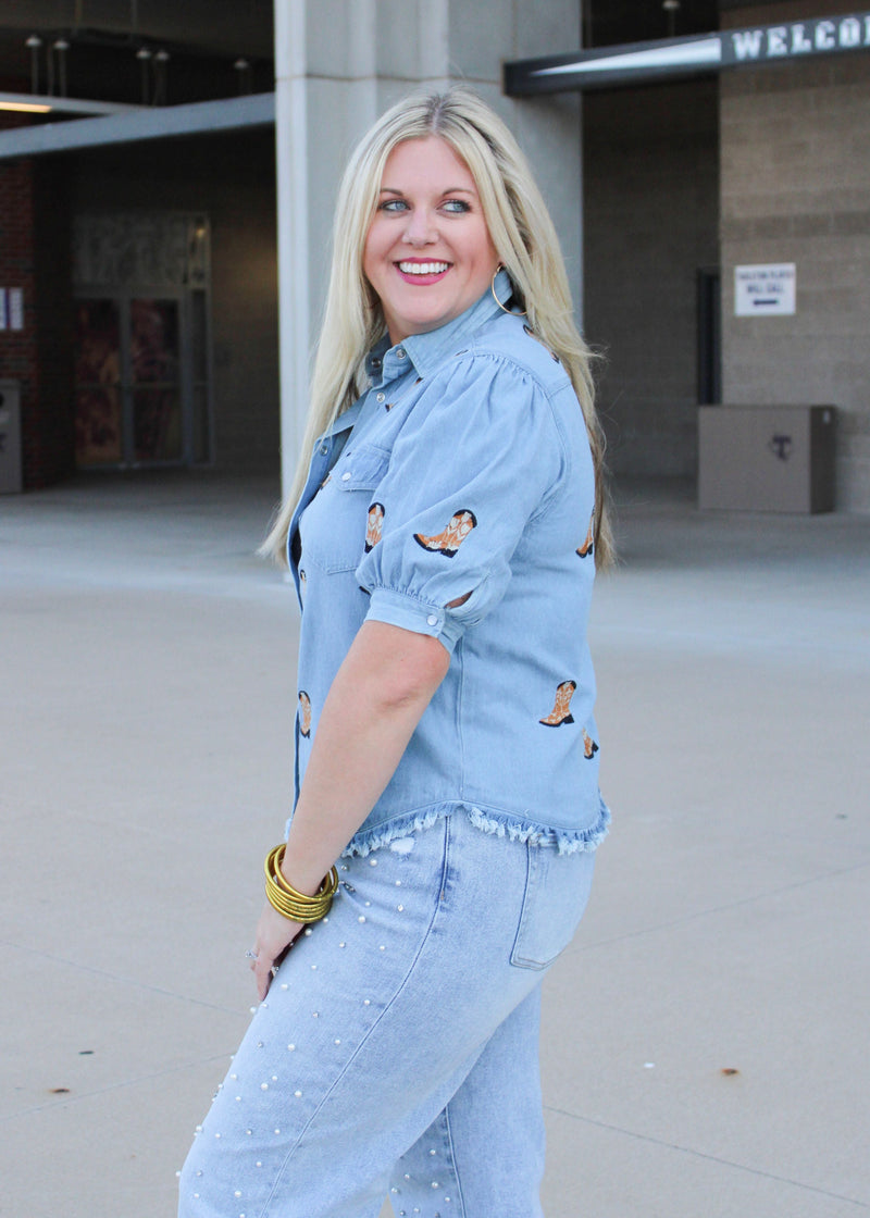 Bailey Top- Burnt Orange