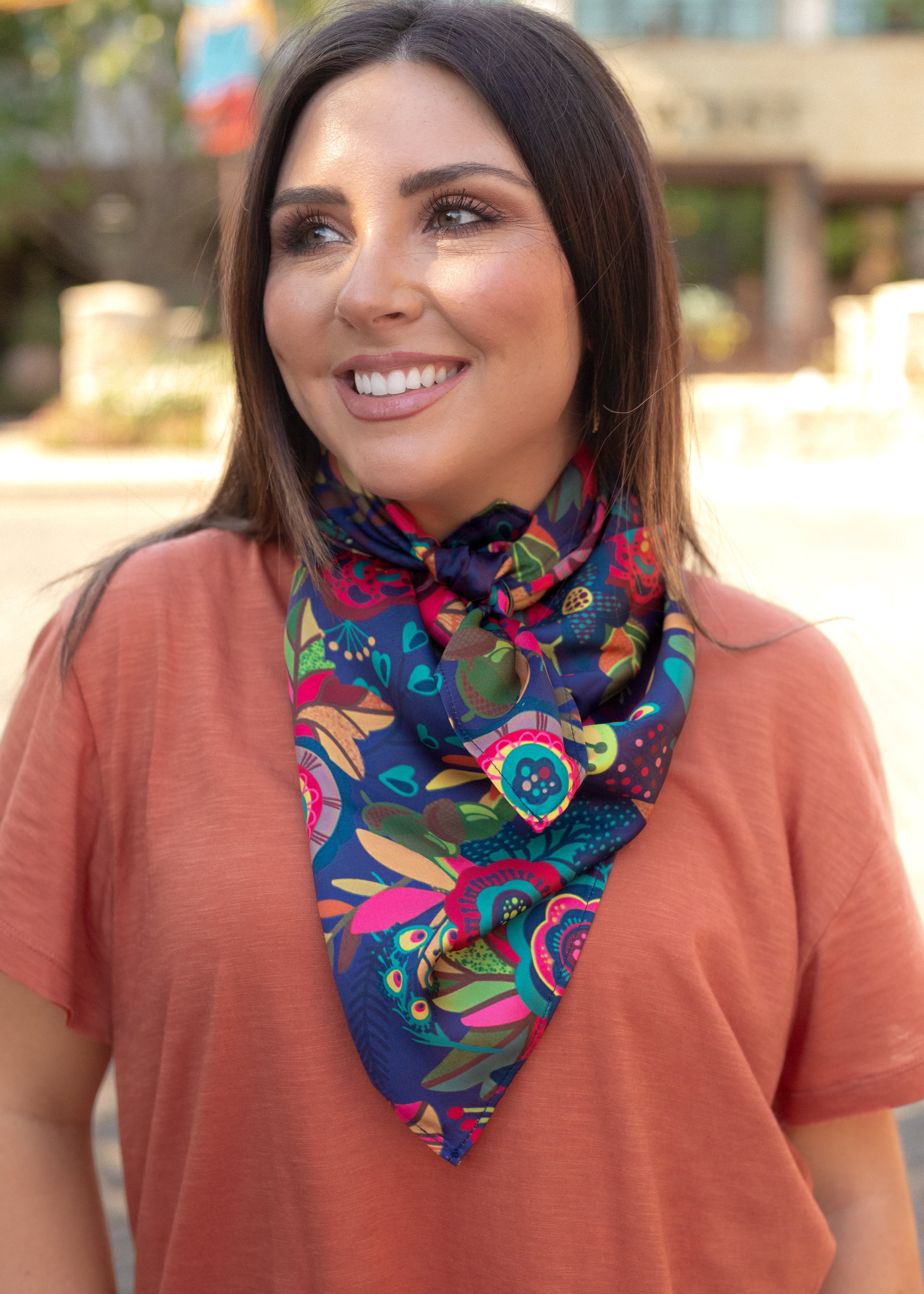 Fall Floral Wild Rag