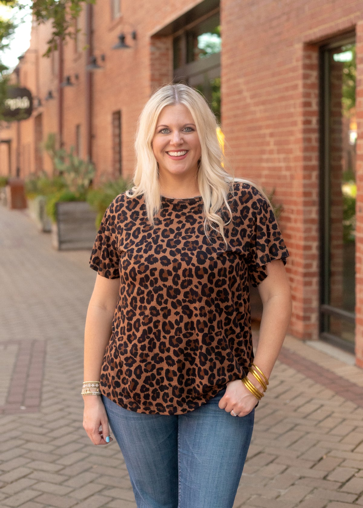 Basic Tee- Leopard Lover