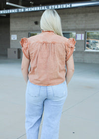 Marley Top- Burnt Orange