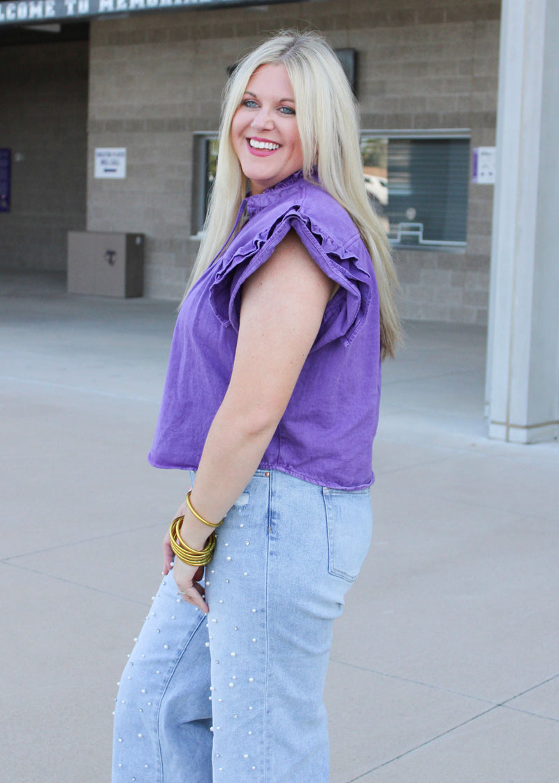 Marley Top- Purple