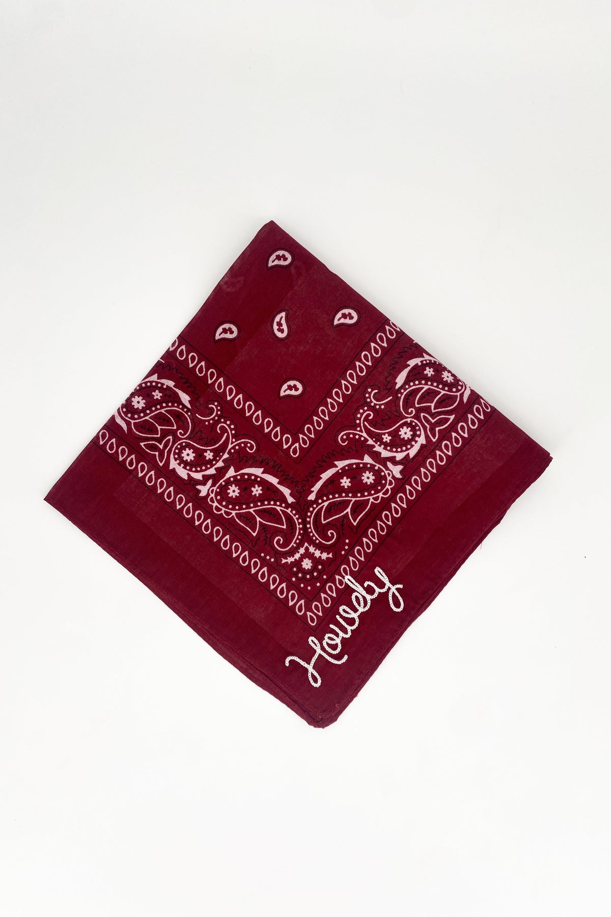 Frilly's- Maroon Howdy