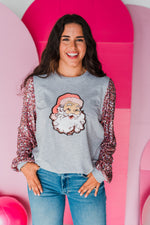 Shimmer Clause Sweater