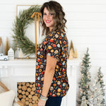 Basic Coco Christmas Short Sleeve Tee Side
