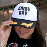 In My Game Day Era White/Black Cap with Yellow Details