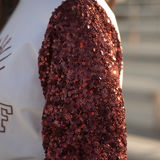 Classy Until Kickoff Maroon Elbow Sleeve White Top Sleeve Detail